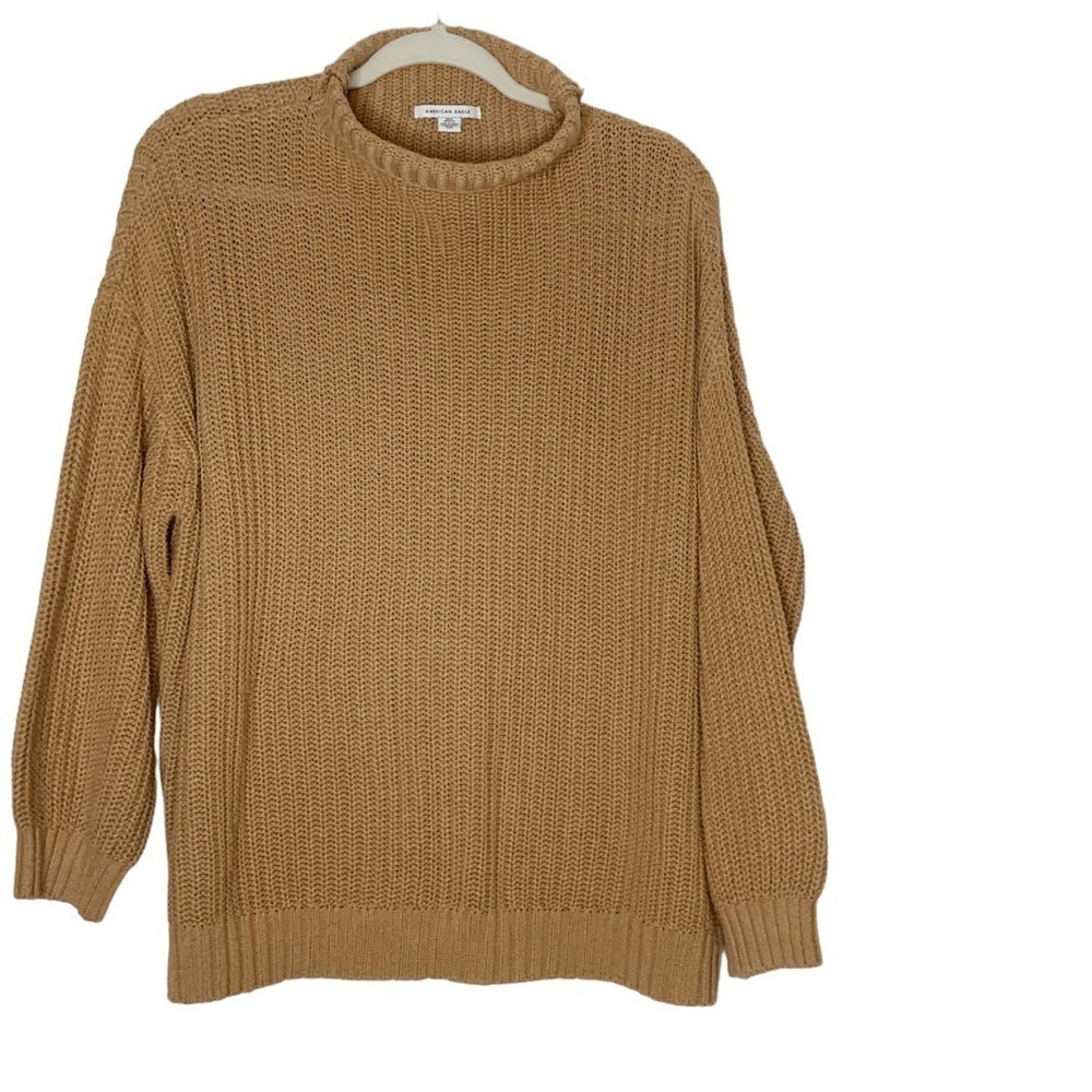 American Eagle brown long sleeve sweater. Size XS/S